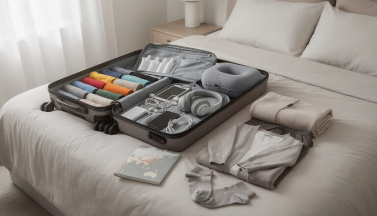 discover essential packing hacks for long-haul flights to asia to travel light, stay organized, and enjoy your journey with ease.